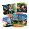 6Ft/183Cm Garden Trampoline With Inner Net And Ladder Neo-Sport