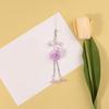 Fashionable Flower Cellphone Charm Butterfly Phone Chain Keyring Accessory Personalized Decoration for Women and Girls