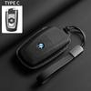 Car Sticker Hot 2025 Metal Car Key Case Cover for BMW 520 F10 F30 F18 118i 320i 1 3 5 7 Series X3 F25 X4 M3 M5 Keychain Bag Shel
