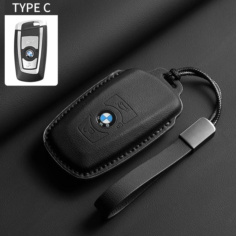 

Car Sticker Hot 2025 Metal Car Key Case Cover for BMW 520 F10 F30 F18 118i 320i 1 3 5 7 Series X3 F25 X4 M3 M5 Keychain Bag Shel