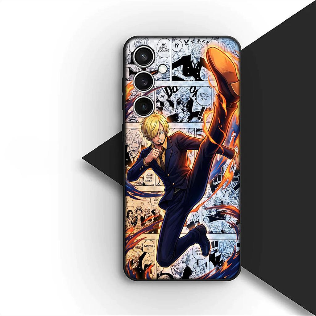 Hülle für Apple iPhone 17 Pro XS Max Air 6 7 8 Plus 5 + SE 2022 SE2 16E 8+ Hülle Handyhülle Hintergrundbild Sanji One Piece Luffy