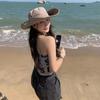 2023 Retro Mountaineering Hat Women Spring Summer Outdoor Camping Drawstring Western Cowboy Hats Simple Sunshade Fisherman Cap
