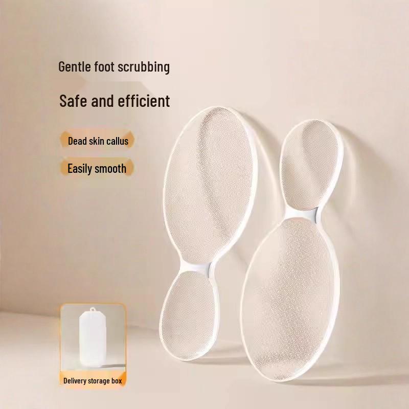 Nano Glass Foot Scraper - Exfoliating Tool for Dead Skin and Heel Care
