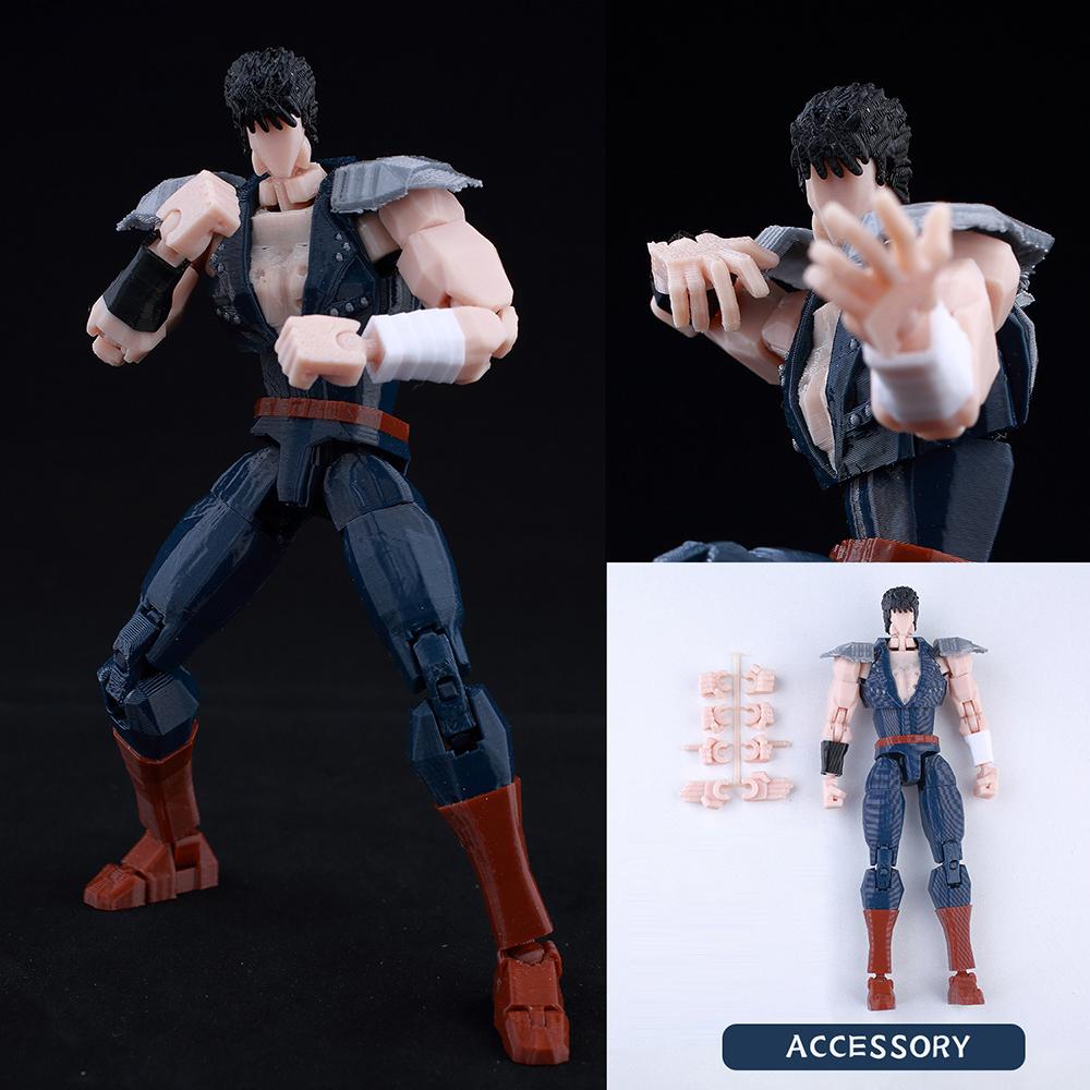 3D-gedruckte Dummy13 Jujutsu Kaisen Ryomen Sukuna Actionfigur Anime Modell Spielzeug Mehrgelenkig Posenverstellbar Sammlerstück Spielzeug Geschenk