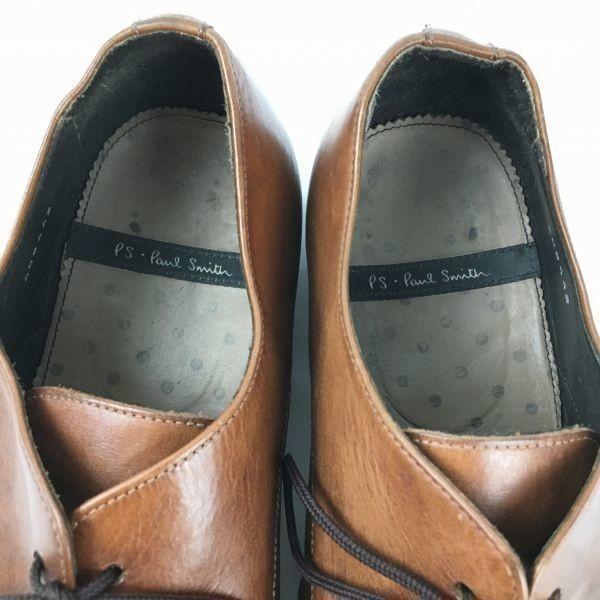 Paul Smith Made In Italy Wingtip Business Shoes Brown Size 44 (Approx. 27.528.5cm) Men's(USED)