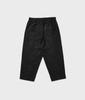 FFEFF STUDIO Linen Baggy Elastic Pants (Black)