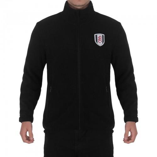 Fulham FC Mens Crest Fleece Jacket