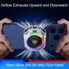 Semiconductor Phone Cooler 30W Powerful Cooling Smart Temperature Control 5 Adjustable Modes RGB Lights Extreme Cooling