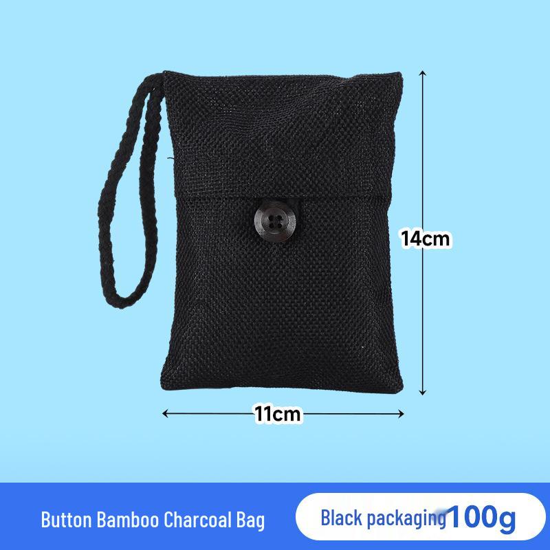 Bamboo Charcoal Bag: High-Efficiency Odor & Formaldehyde Removal, Powerful Air Purification with Activated Carbon