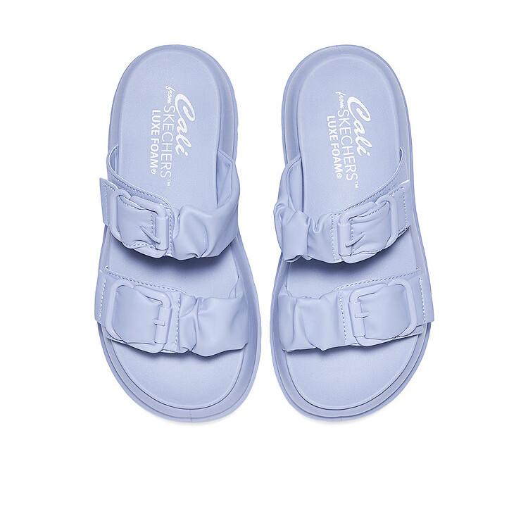 Skechers Pantofole Moda Donna Comode EVA Anti-Usura Sandali a Ciabatta Pantofole Donna Viola 120040-LAV