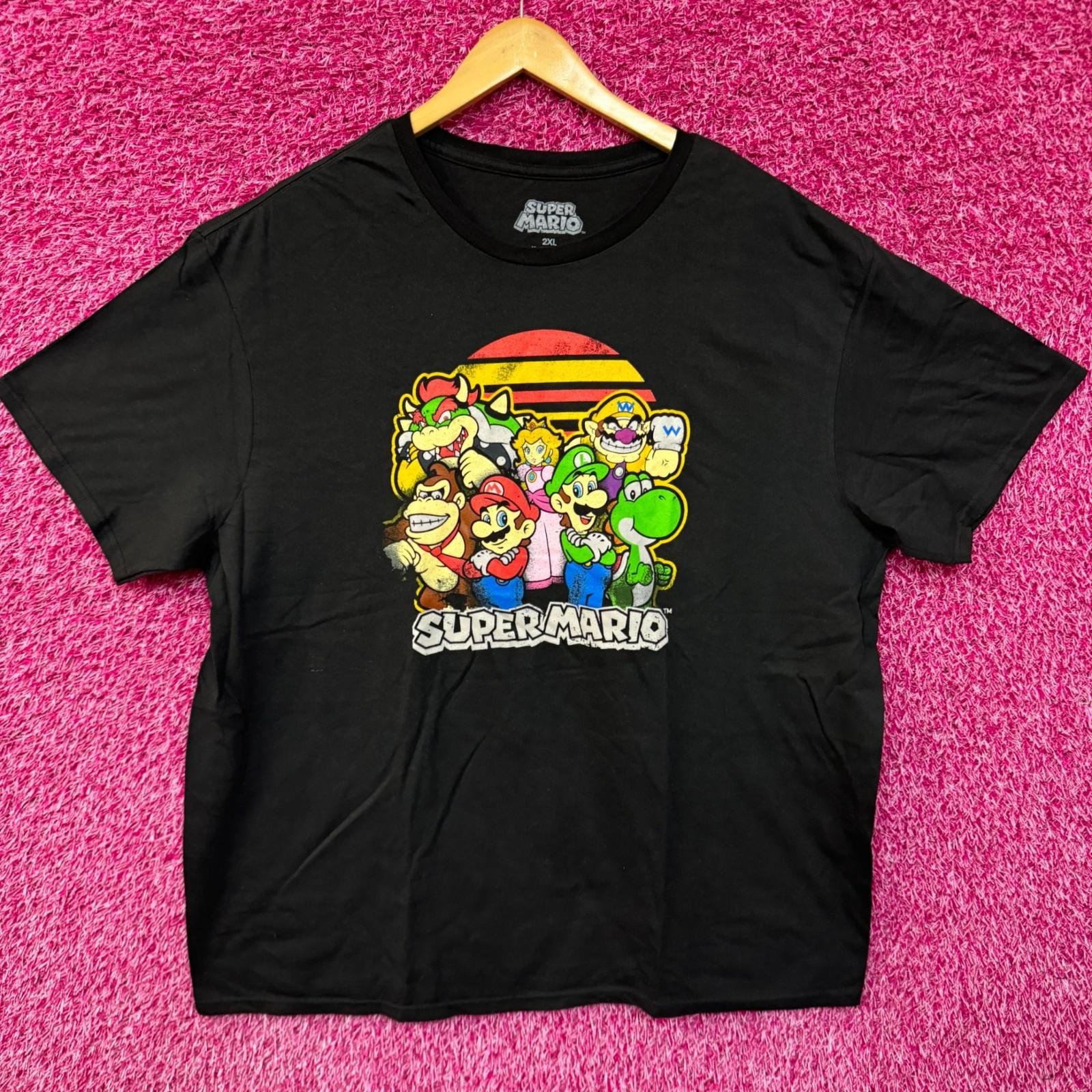 Super Mario Characters T-shirt S