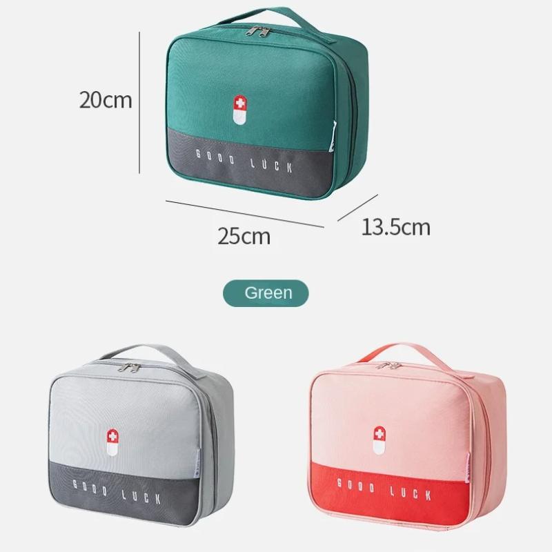 Portable Medicine Bag Cute First Aid Kit Medical Emergency Kits Organizer Outdoor Household Medicine Pill Storage Bag Travel