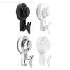 Vacuum Suction Cup Hooks - No Drill Adhesive Hanging Hooks Wall Hanger for Bathroom Kitchen Creative Space Saving Organizer