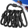 D Rings Buckle Keyring Camping Mountain Hanging Buckle Snap Hook Travel Outdoor