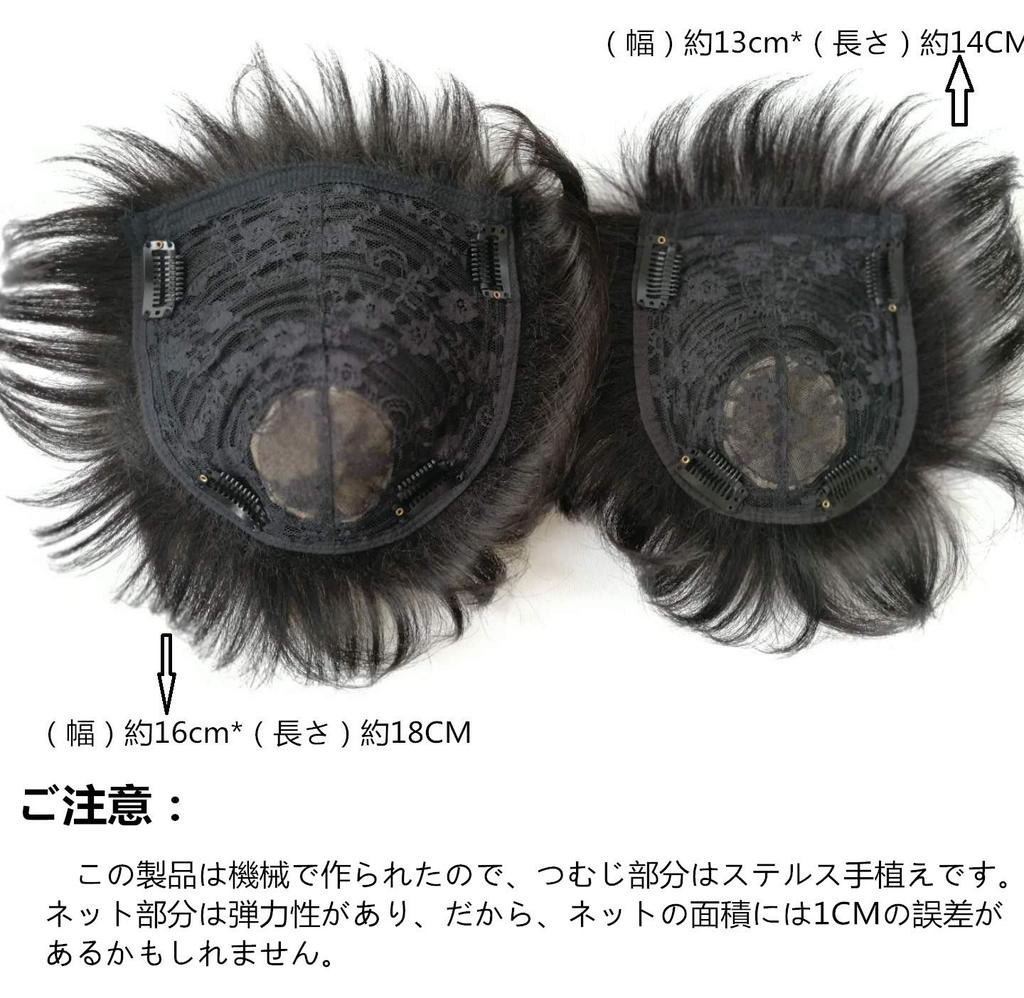 AISIHAIR Herren Kurzperücke, Haarteil, Medizinische Perücke, Schwarz, Kurz, Atmungsaktiv, Oberkopfbedeckung, 16*18cm