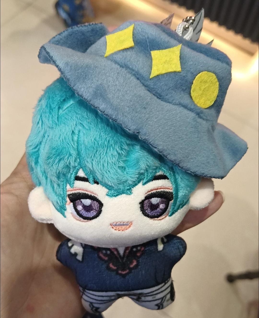 10cm Plüsch Wuthering Waves Brant Plüschtiere Brant Cosplay Plüschpuppen Rucksack Dekorative Anhänger Schlüsselanhänger Geschenke