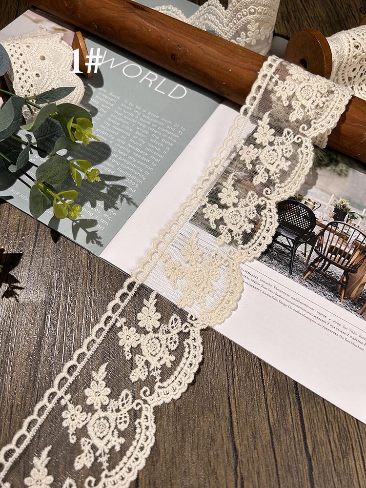 

Ручная работа DIY Одежда для кукол Вышивка Сетчатая кружевная отделка Хлопчатобумажная юбка Край и Диванная блокировка Край Украшение