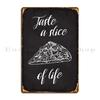 Taste Slice Of Life Pizza Metal Plaque Party Plates Cinema Classic Create Party Club Tin Sign Poster