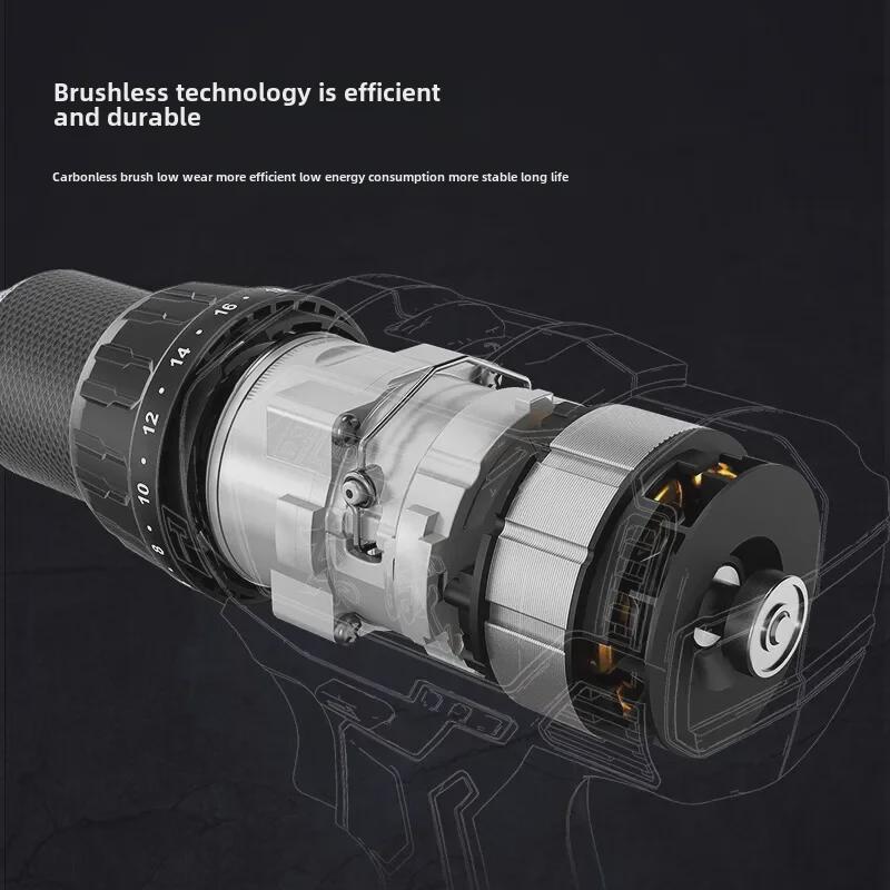 Dongcheng Rechargeable Lithium Impact Drill & Multi-Function Electric Screwdriver