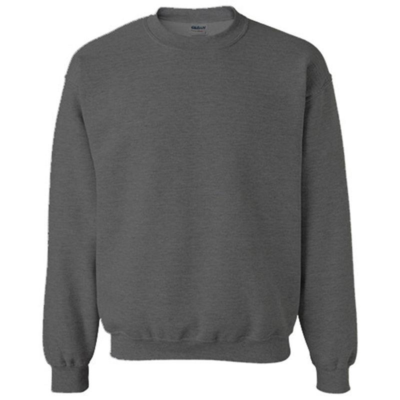 Sweatshirt clasic Gildan Heavy pentru adulți, cu gât rotund, simplu, pulover, pentru îmbrăcăminte de lucru elegantă și confortabilă
