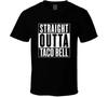 Diretamente do Taco Bell, Restaurantes Fast Food Camiseta Preta Presente Novo