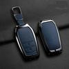 Zinc Alloy Leather Car Key Case For Toyota Chr Hilux Fortuner Land Cruiser 200 Camry Corolla Crown Rav4 Highland Key Case