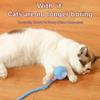 Automatic Smart Cat Fast Rolling Imitate Mouse Tail Electric Cat Ball Toy Rechargeable Indoor Playing Kitten Teaser Game Toy