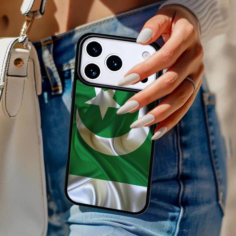 

Pakistan Flag Phone Case For iPhone 17 Air 14 15 13 12 Max Cover For Apple 16e 11 Pro Max Plus Coque iPhone 17pro