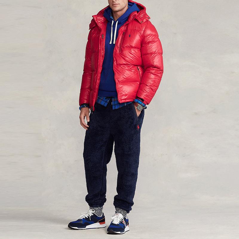 Polo Ralph Lauren Embroidered Zipper Hooded Down Jacket Men Jackets MNPOOTW16020659