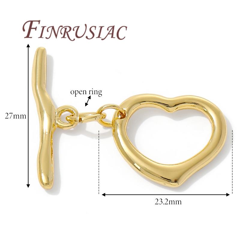 18K Gold Plated Toggle Clasp For Jewelry,Bracelets Locks,OT Clasp For Jewellery,Necklace Clasps Connectors,DIY Accessories