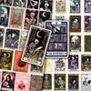 50 Waterproof Tarot Card Graffiti Stickers - PVC for Notebook, Luggage & DIY Decoration