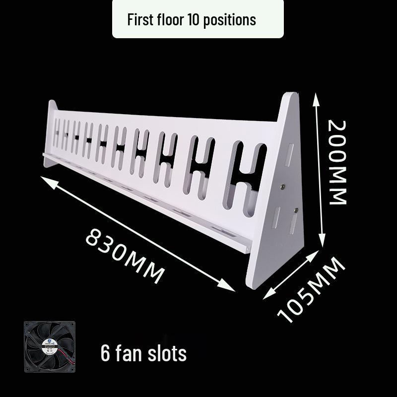 Multi-Angle Floor Phone Stand & Charging Holder with Multi-Layered Vertical Placement