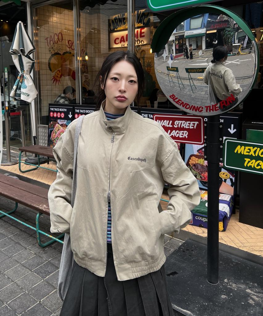Idws Path Nylon Jacket Beige