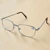 New Reading Glasses For Men Women Fashion Metal Full Frame Ultralight Clear Lens Magnifier Business Male Presbyopic Eyeglasses