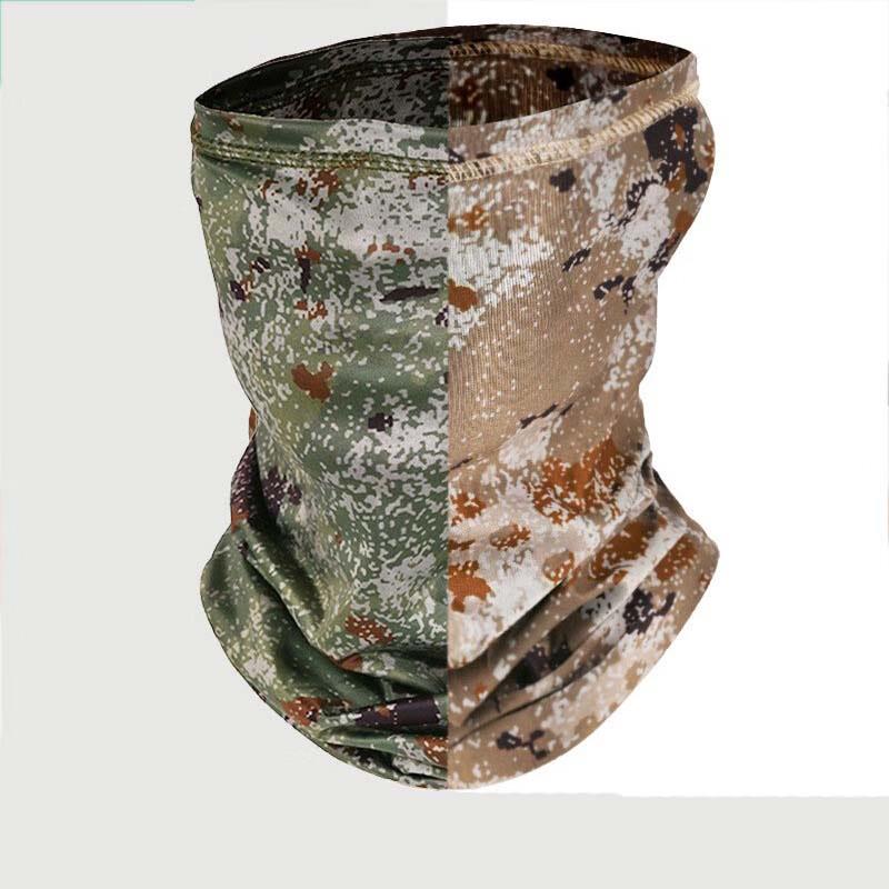 Lilang Ice Silk Double-Sided Camo Sun Protection Face Mask & Neck Gaiter