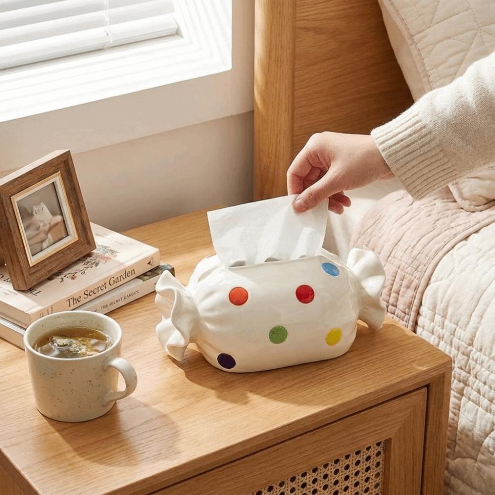 Modern Napkin Holder Decorative Tissue Storage Storage Box Candy Tissue Box Living Room