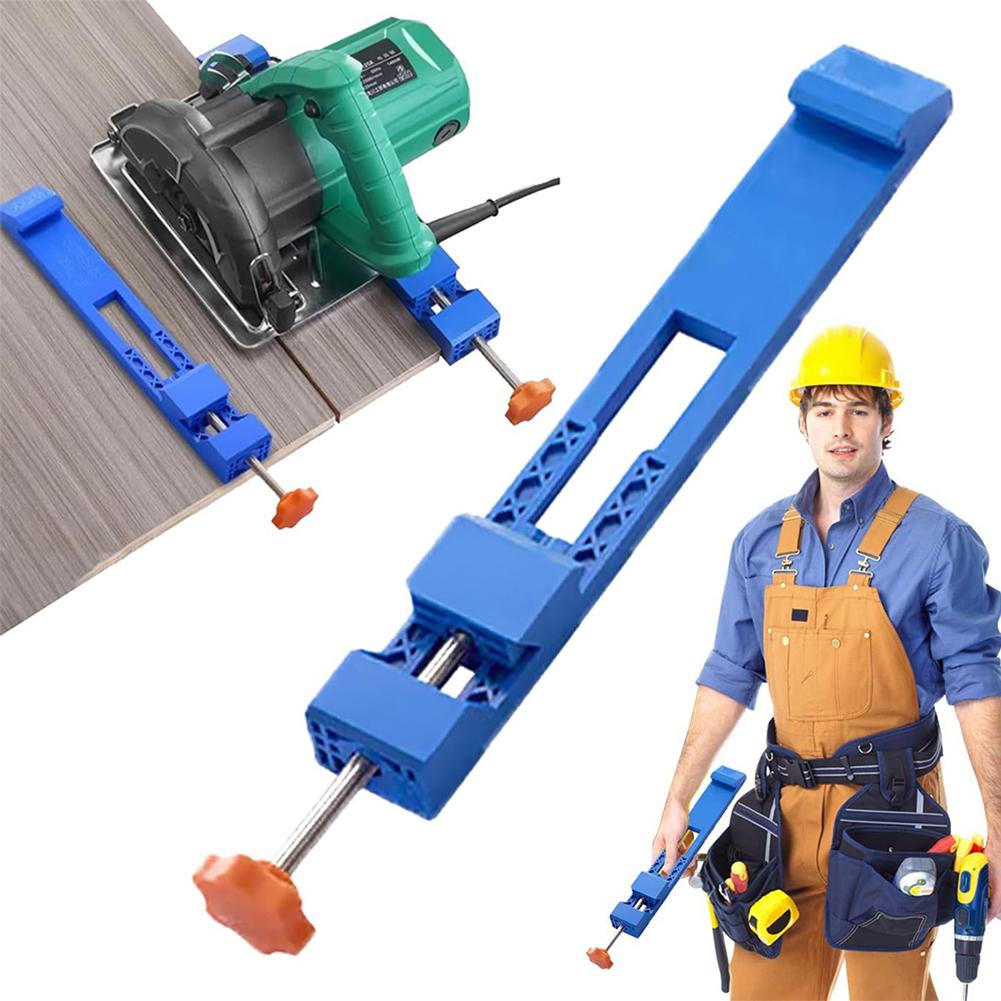 Adjustables Cutting Machine Base Guide Electric Circular Saw Quick Fix Jig Precision-Positioning Milling Clamp Woodworking Tool