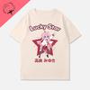 Anime Shirt Lucky Star Konata Camiseta Hot Sale Cotton Comic Y2k Clothes Cartoon Izumi Kagami Aesthetic Print Tee Unisexga Tops
