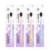 Suke Wide-Head Dense Charcoal Toothbrush 4-Pack