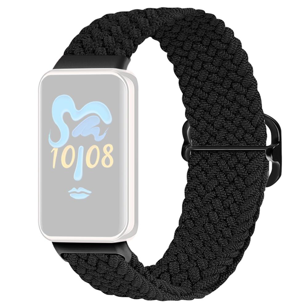 For Honor Band 9 Braided Watch Band Adjustable Nylon Stretchy Sport Replacement Strap