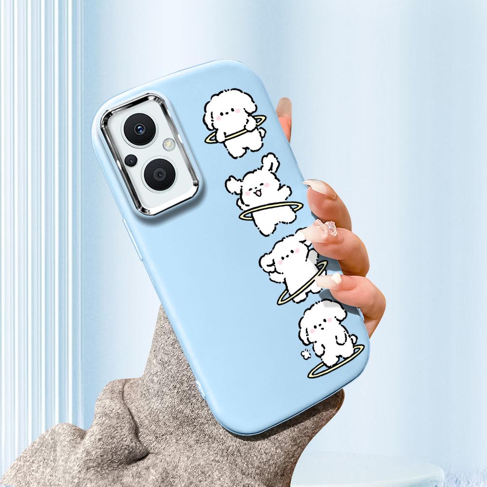 

Для Vivo V23 V25 V27 V29 V30 Y27S Y28 Y33S Y36 Infinix Hot30I Hot40 Tecno Spark20 Мультяшный Черный Кот Серебристый Край Мягкий Жидкий Силиконовый Защитный Чехол Vivo Y35 синий