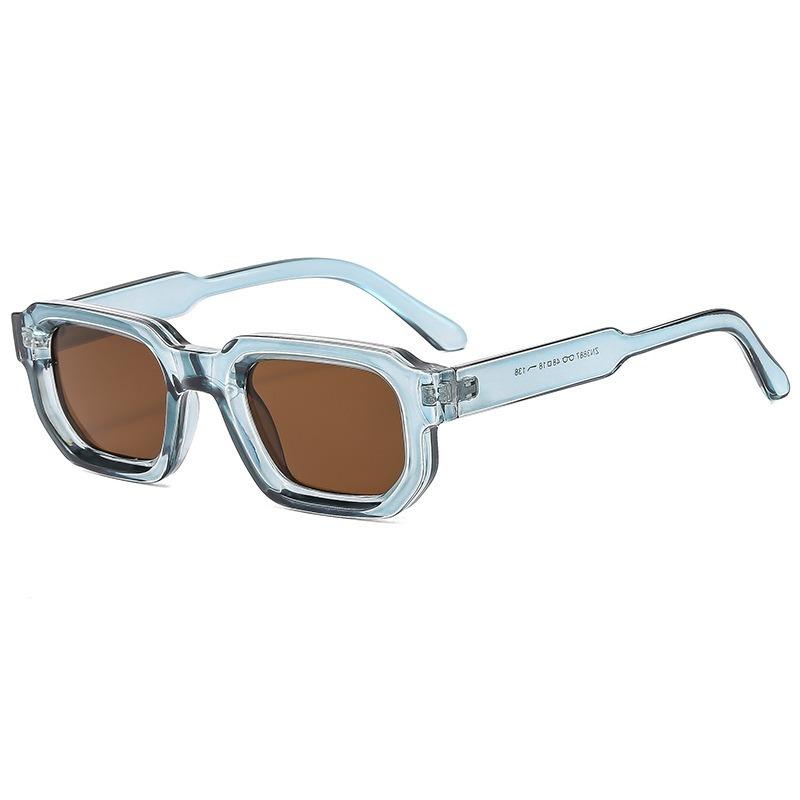 Women Fashion Square Uv400 Sun Protection Sunglasses