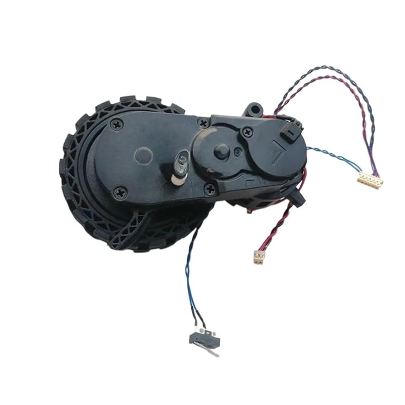 Vacuum Wheel Motor Assembly. Compatible for Yeedi VAC Station DVX34 Robotic Vacuum Parts Wheel Engine Vacuum Robot Wheel Spare Part. (Color : R