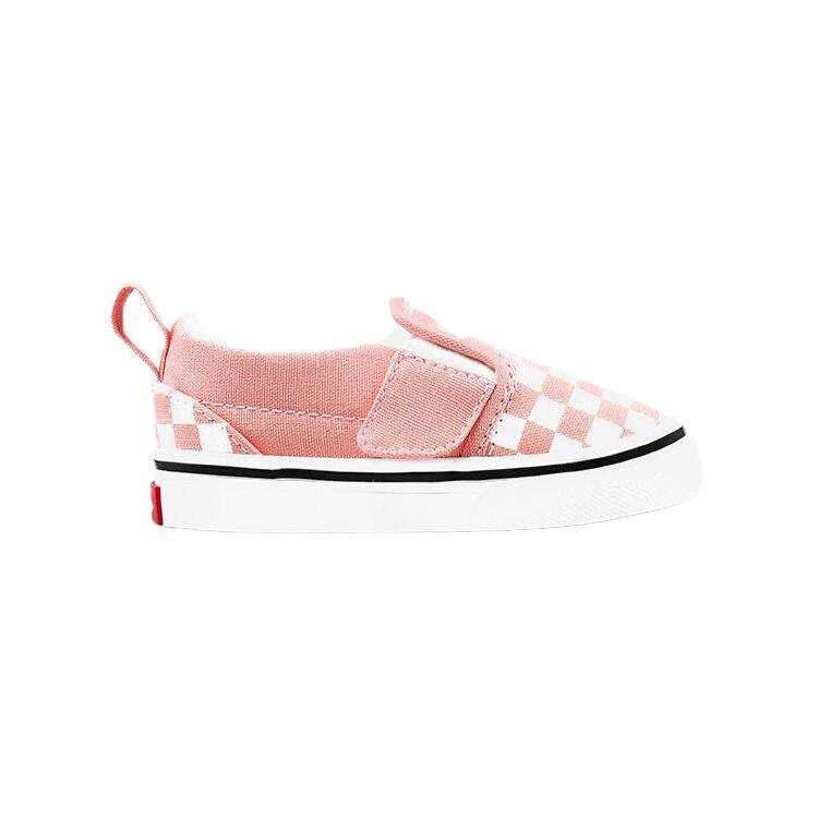 Vans Classic Slip-On V TD Checkerboard - Black White Baby Sneakers VN0A34885GX