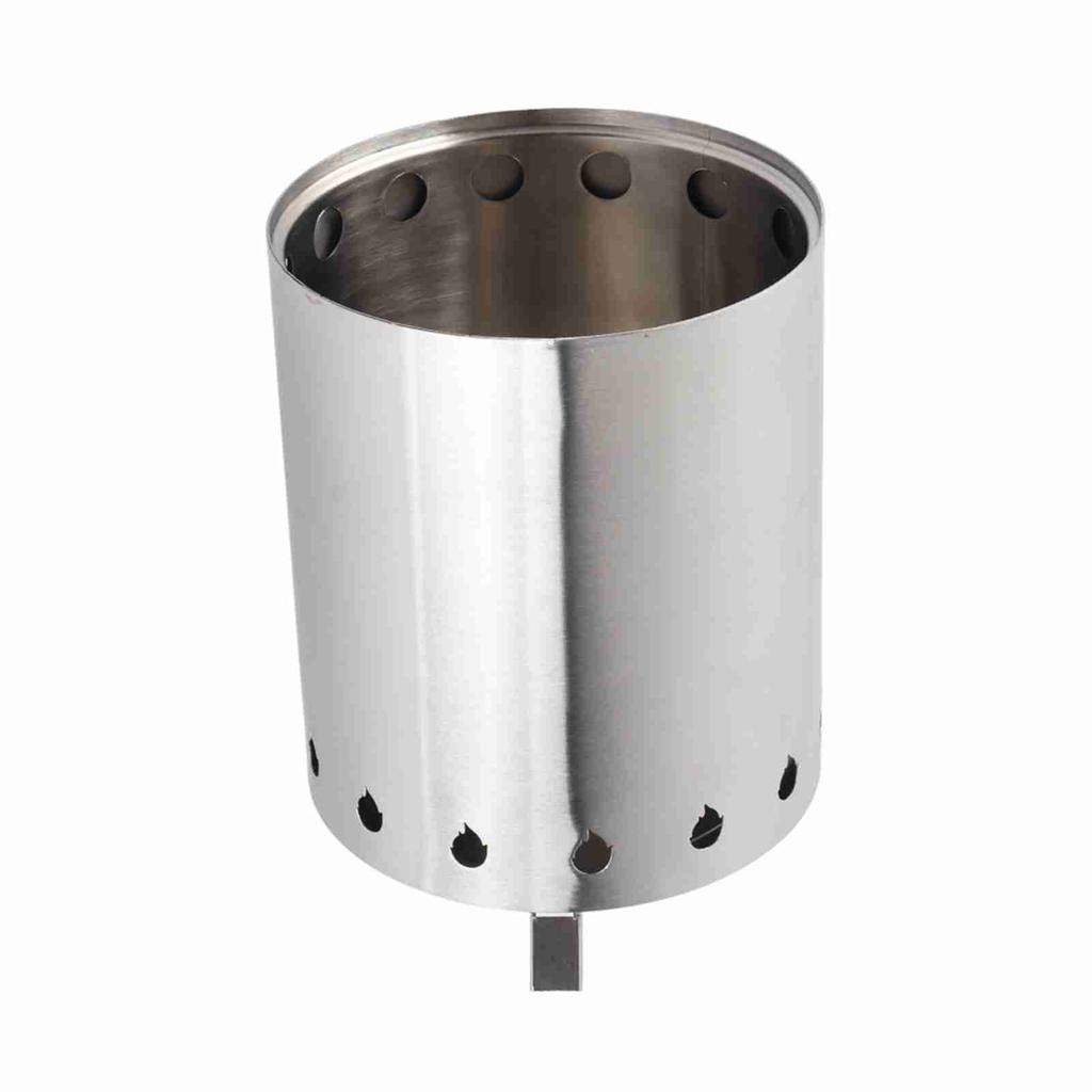 Backpacking Wood Stove Outdoor Camping Wood Stove Stainless Steel Portable Small Smokeless Fire Pit Stove for Barbecues Picnics