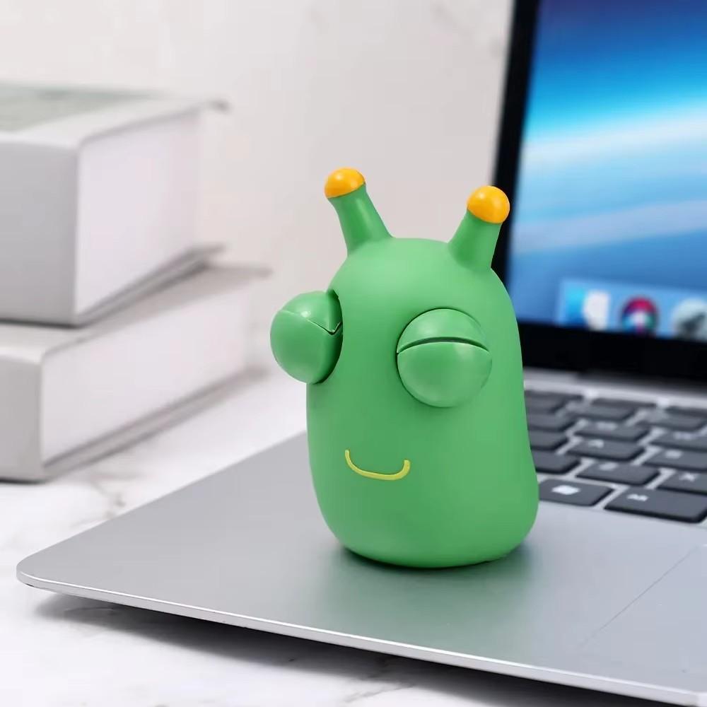 3PCS Eye Popping Worm Squeeze Stress Toys For Kids Funny Prank Gifts Cool Gadgets Juguetes Antiestrés Para Niños