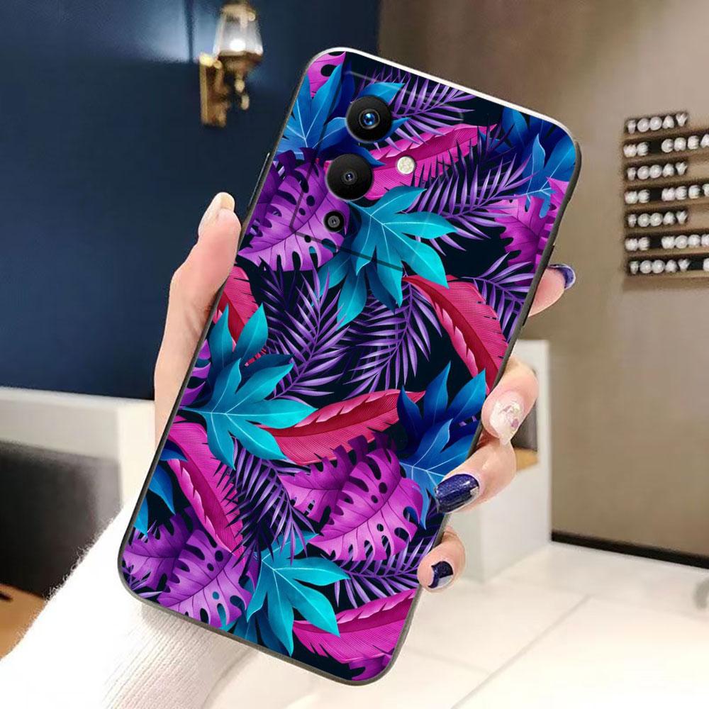 Vintage Banana Leaf Flower Cover Phone Case For Infinix NOTE 7 8 8I 10 11 11S 12 30 40 TECNO POVA NEO 2 4 5 6 Pro Case Funda