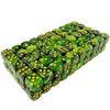 100pcs Mini 12mm Dice Mixing Colored Rounded Corner Game Dice Entertainment Gambling for Party Bar Club Drinking Dice