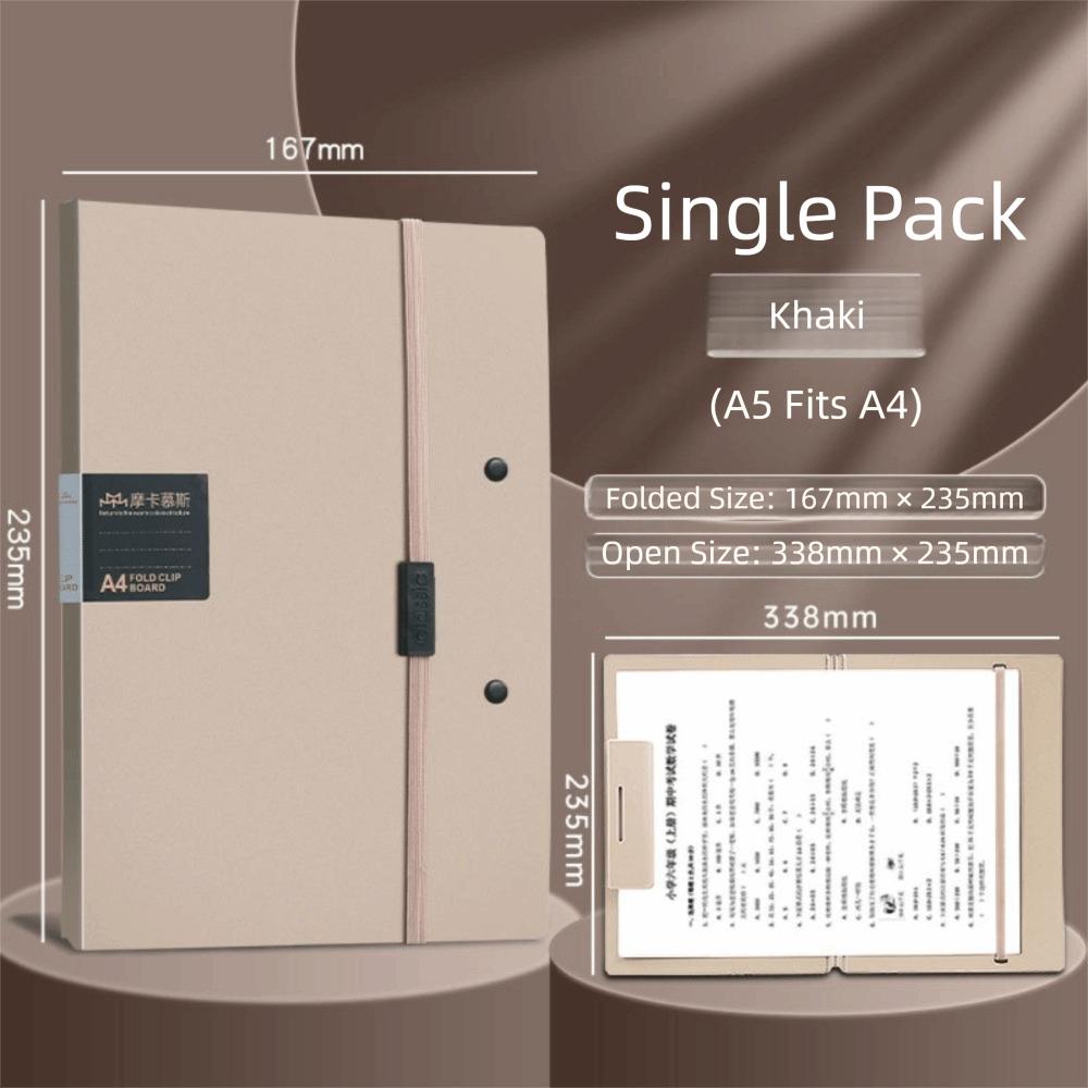 

Портативные Складные Папки А4 в А5 Универсальные Папки для Файлов Договоров Организуют Артефакты Складная Папка-Планшет Подарки хаки