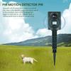 Ultrasonic Animal Repeller Outdoor Yard Waterproof Ultra Sonic Rodent Repeller Pest Scare Dog Cat Raccoon Animal Dispeller 1/2Pc